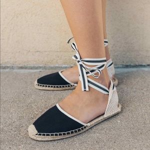 Soludos classic lace up sandal size 6